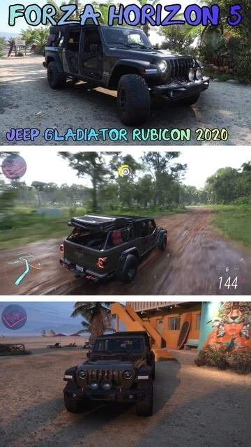 #jeep #wrangler #gladiator #forzahorizon5 #игры #автомобили