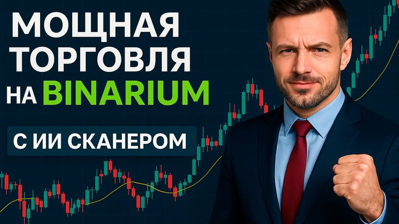 Binarium обучение! Мощная торговля на Бинариум с ИИ Сканером! Бинарные опционы стратегия по сигналам