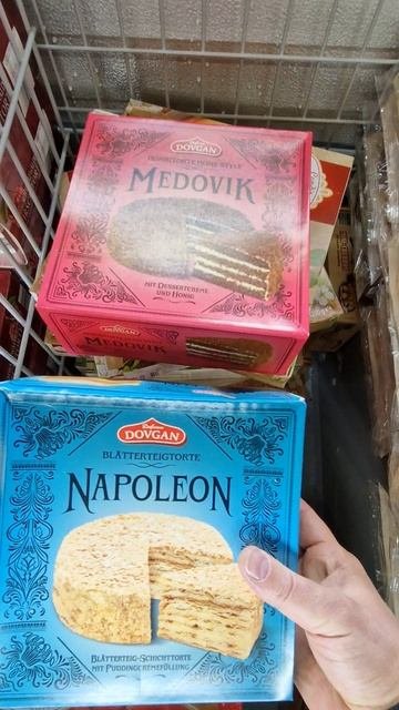 торт медовик Наполеон от Dovgan