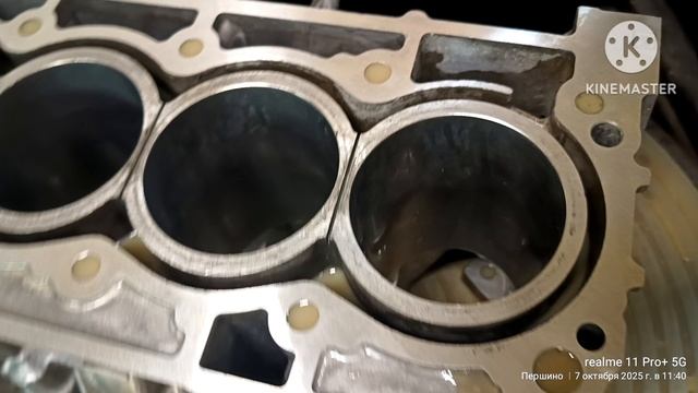 Шлифовка блока цилиндров автомобиля Ниссан на плоскошлифовальном станке карусельного типа SFWR 630
