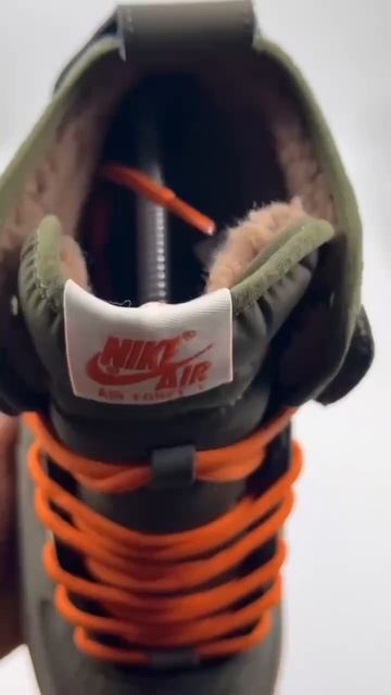 Кроссовки Nike Air Force 1 Duckboot с мехом
