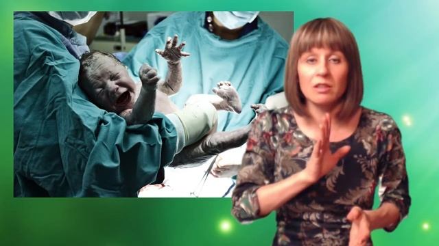 Мертвая женщина родила здорового ребенка.