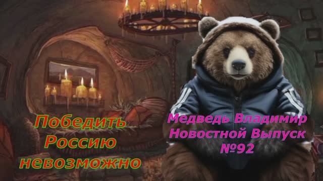 Медведь Владимир Новостной Выпуск №92 Победить Россию невозможно