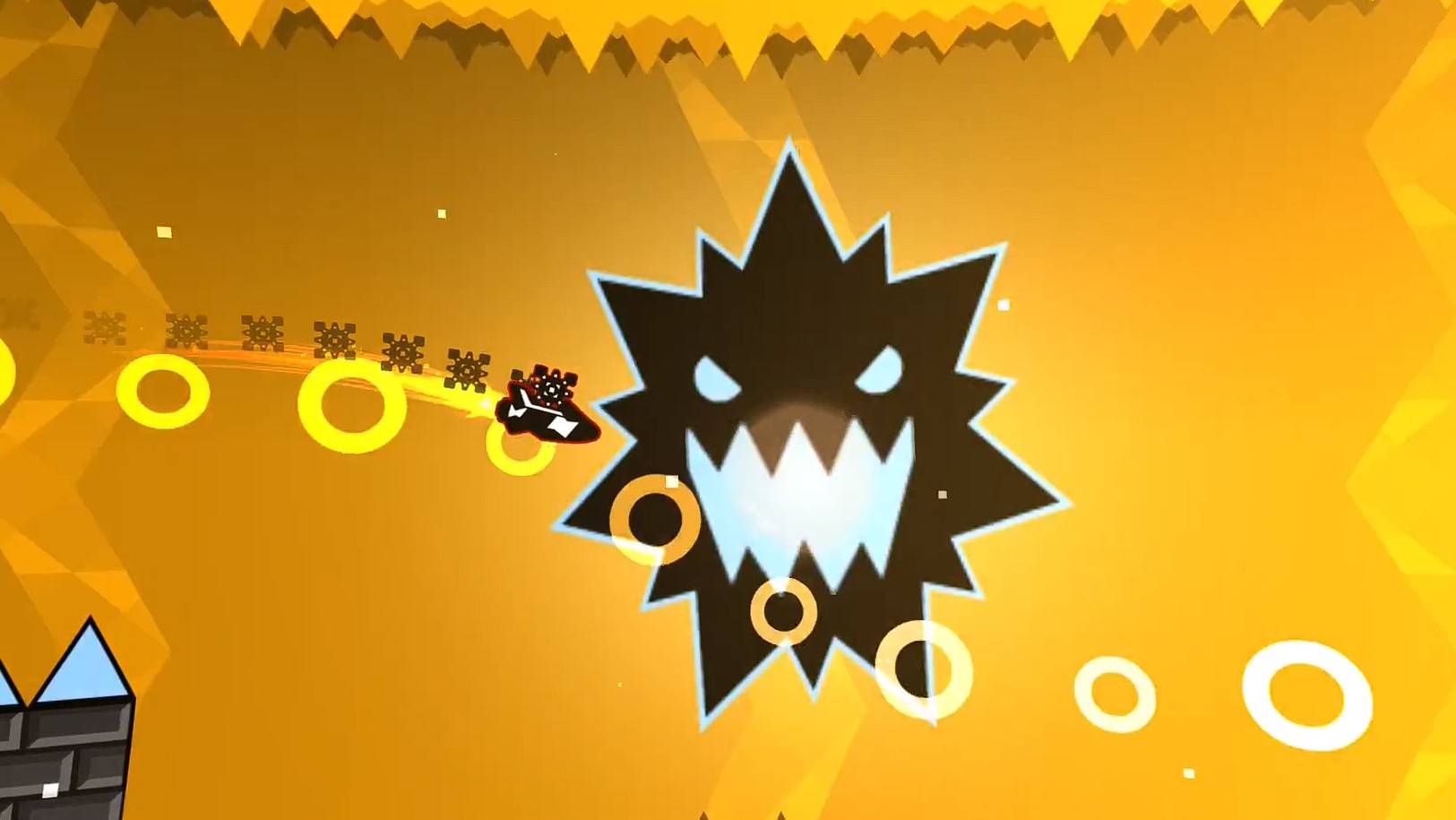 ЯРКИЙ УРОВЕНЬ С ОЧЕНЬ КАЧАЮЩЕЙ МУЗЫКОЙGeometry dash