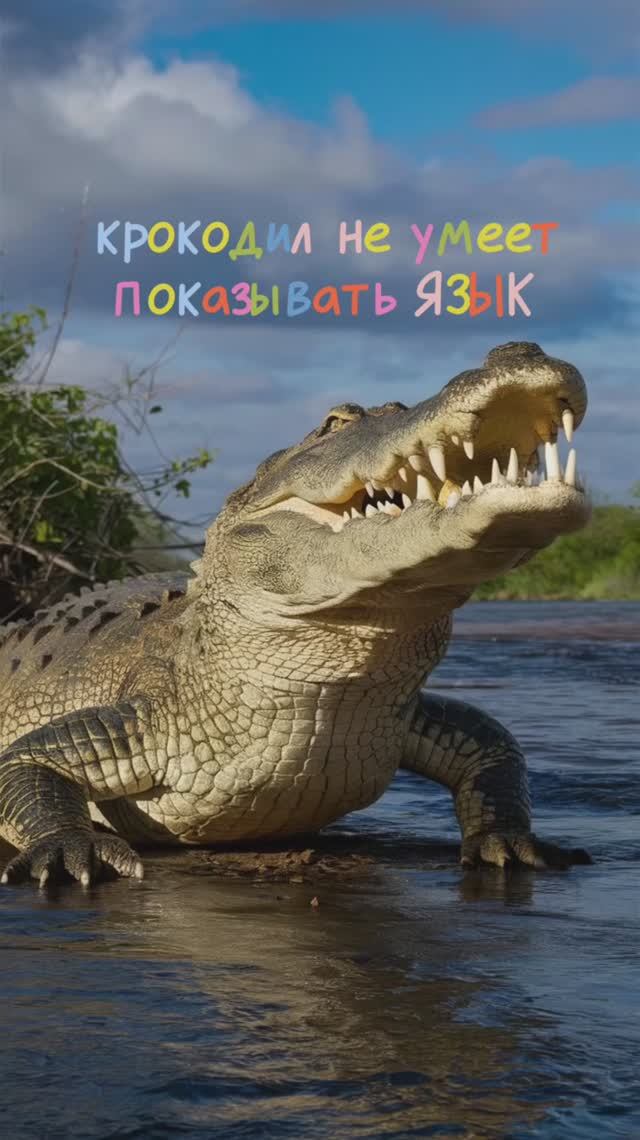 Боишься крокодила? 🐊