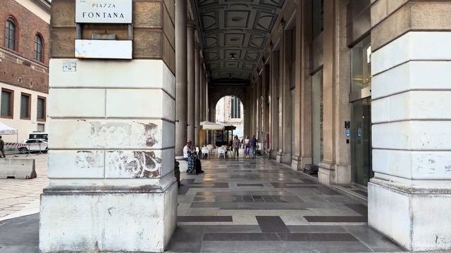 Ночной Милан: Шедевры архитектуры и роскошь итальянского стиля 🌃👠💎