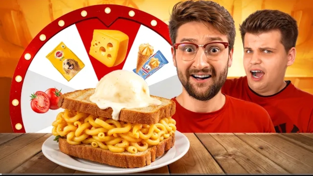 Ne-Gray Сэндвич из рандомной еды челлендж! Максута
