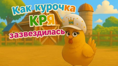 Как Курочка Кря зазвездилась|Детские мультики|Поучительные мультики для детей🐮🐔🐰