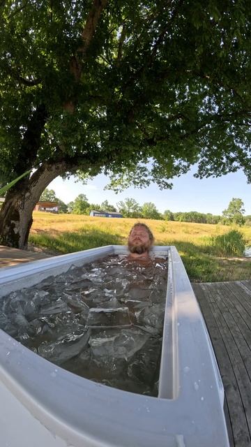 Ледяная медитация  #iceman #icebathchallange  #icemeditation #icebath #ледянаямедитация #coldplunge