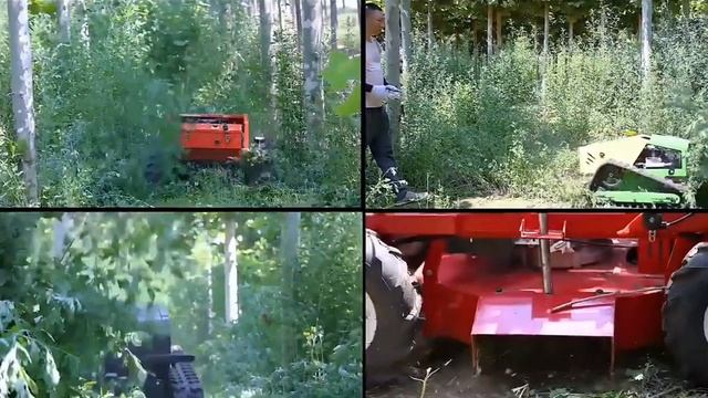 газонокосилка на пульте управления