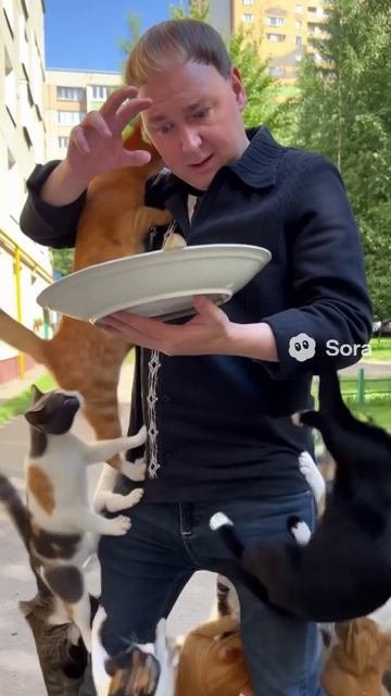 Кормление котиков