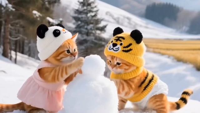 Котики - истории из жизни рыжего семейства2 часть