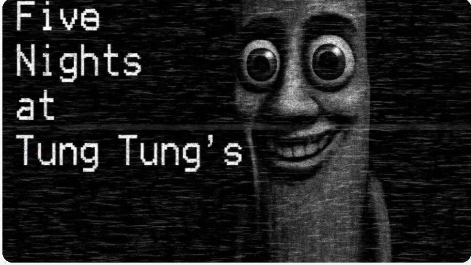 Я играю в игру пять ночей с тунг сахуром