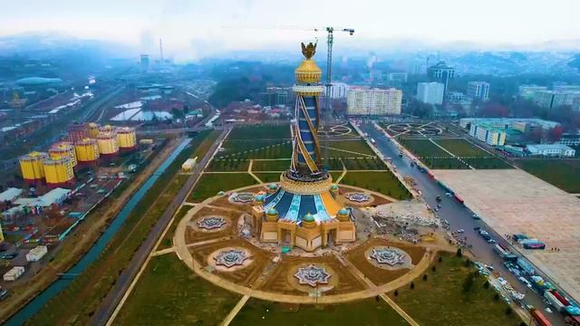 Благоустройство города Душанбе 2023 год.