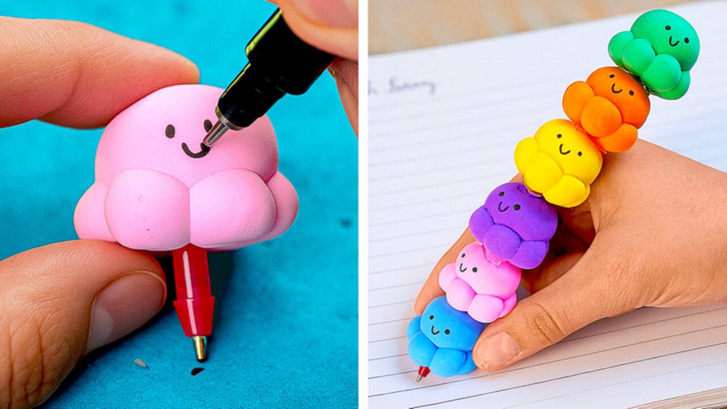 Весёлые яркие DIY  Милые и простые поделки которые можно сделать своими руками 