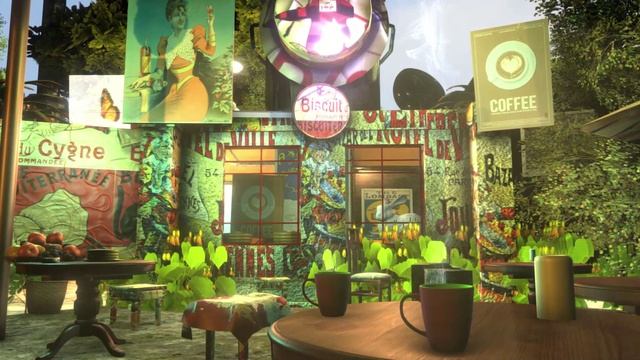 Франция Кафе Григория Бродского unity 3d