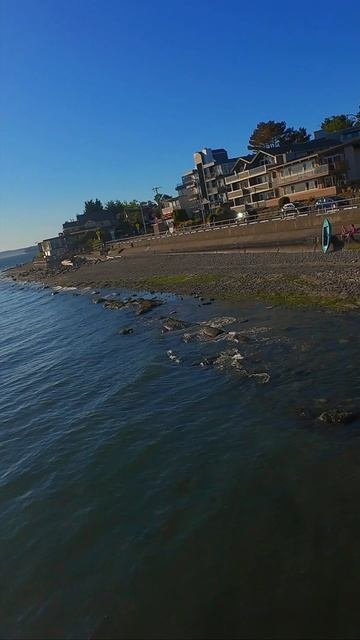 🌊 Побережье Западного Сиэтла | Полёт DJI Avata 🌊Насладитесь захватывающей красотой побережья Зап
