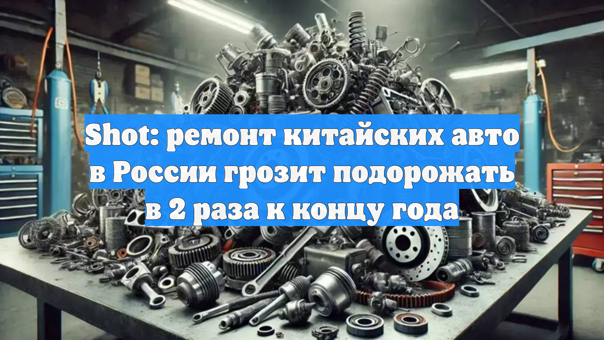 Shot: ремонт китайских авто в России грозит подорожать в 2 раза к концу года