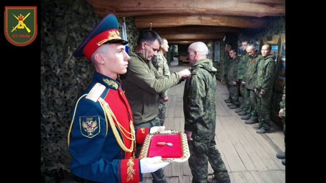 Вручение очередных, заслуженных, государственных наград нашим бойцам 123 бригады 