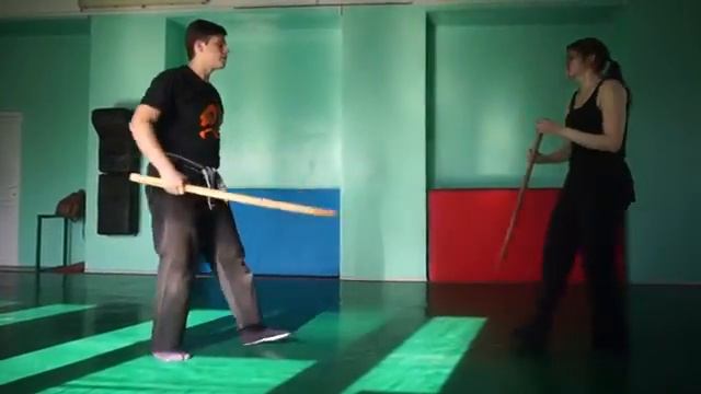 Съемки в Bumburyou Dojo | Москва | Кендзюцу | Алексей Ермилов | Алена Швецова