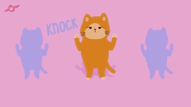 Knock Knock, Kitty? | Kitty Song For Kids | Lilla The Lamb