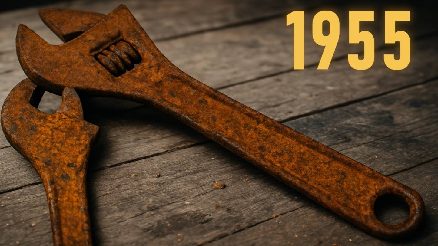  ЭТОМУ КЛЮЧУ 70 ЛЕТ! Реставрация Немецкого Инструмента из Прошлого Века! 