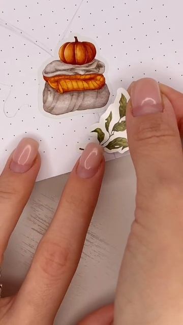Совсем забыла показать вам свой разворот сентября, как вам? 🍂