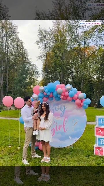 Голоса малышей для гендер пати - поздравление для будущих родителей с ожидаем ребенка сюрпризом.