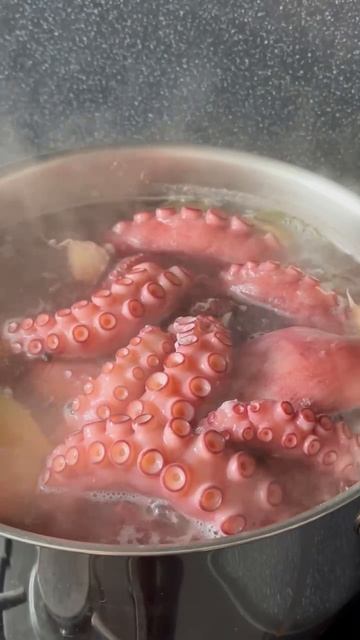 Варка осьминога
