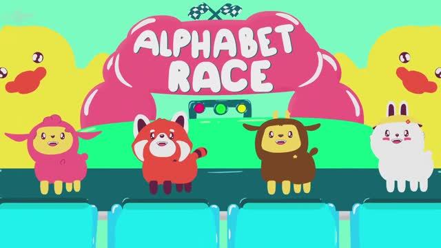 ABC Гонка | АВС Песенка - Учим Буквы Весело| Lilla The Lamb
