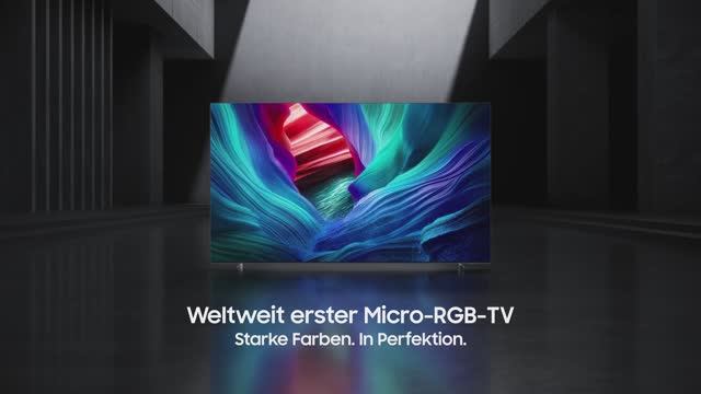 Samsung MR95F- телевизор с экраном Micro RGB LED.