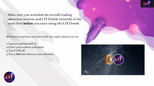 O.1.3. Before getting started with the LIT Oracle