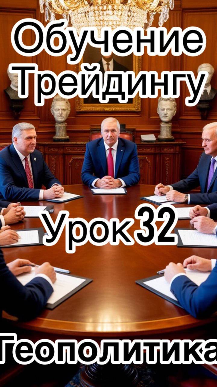 Обучение трейдингу. Урок 32. "Геополитика"