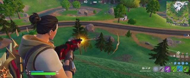 Минус 9 в игре Fortnite: 2 место.