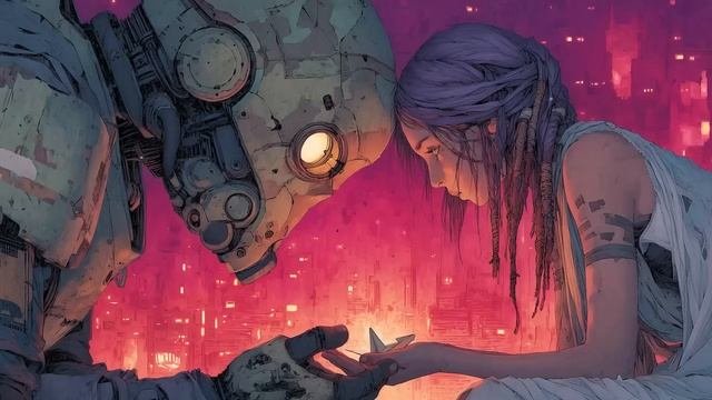 TSUKIHIME  Cyberpunk Synthwave Ambient Retrowave Mix for Love Loss and Neon Dreams-1080p60