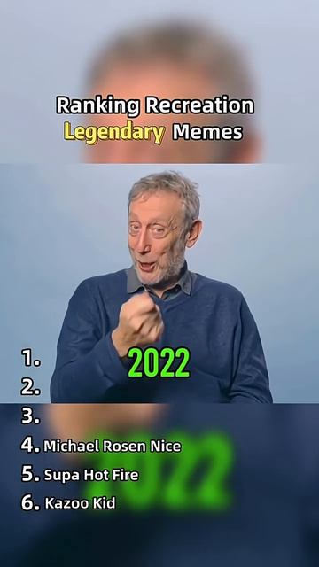 Ranking Recreation Legendary Memes #memes #nostalgia #memories #ranking #old
