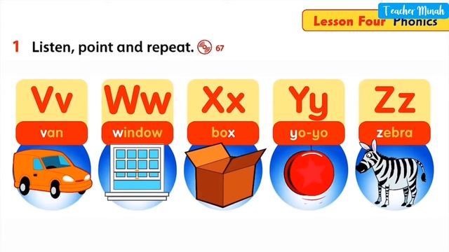 Family and Friends 1 Phonix Unit 6 V - Z