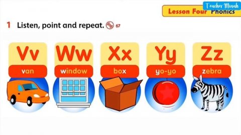 Family and Friends 1 Phonix Unit 6 V - Z