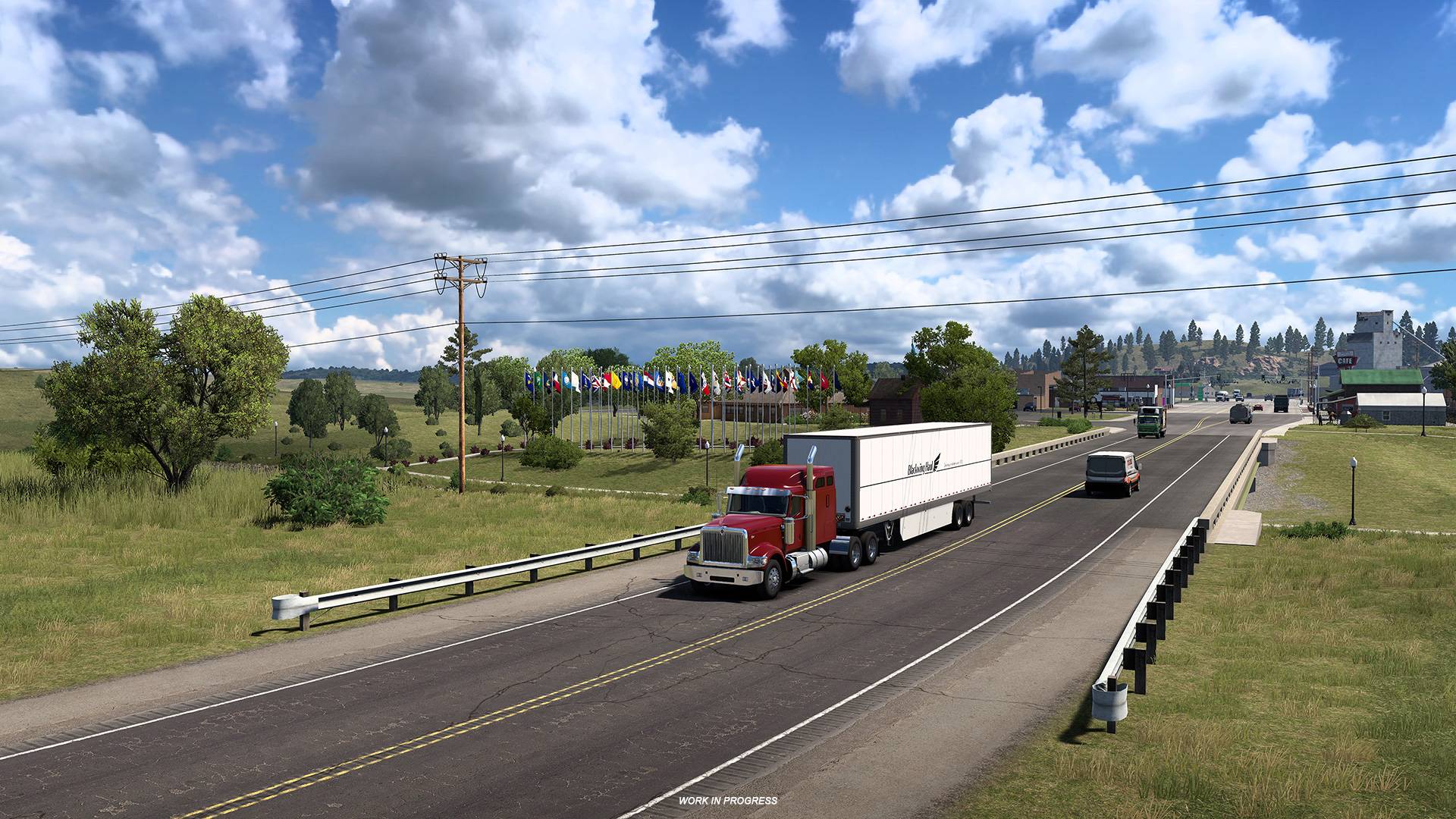 American Truck Simulator  Южная Дакота: Поселения