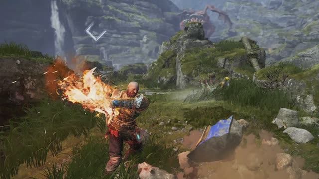 God of War  NEW GAME Что-то большое за дверью Часть 21.2