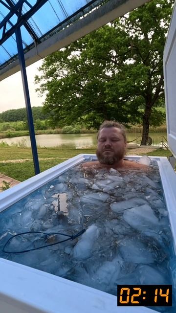 Ежедневный Утренний ритуал. #iceman #icebath #coldplunge #icemeditationbath