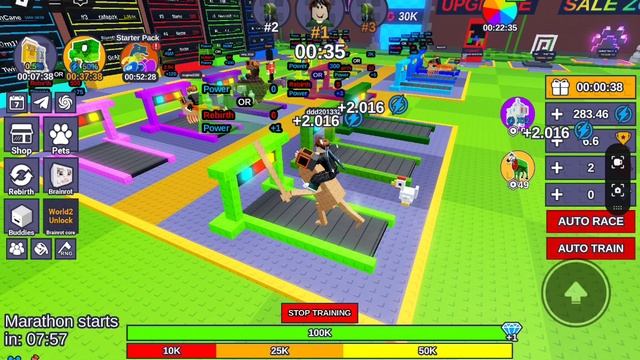 играю в тренировку бронерота