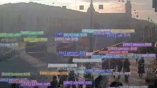 Анализ трафика с записи от 720p
