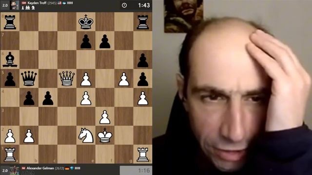 (GM 2900) Острая борьба с американцем