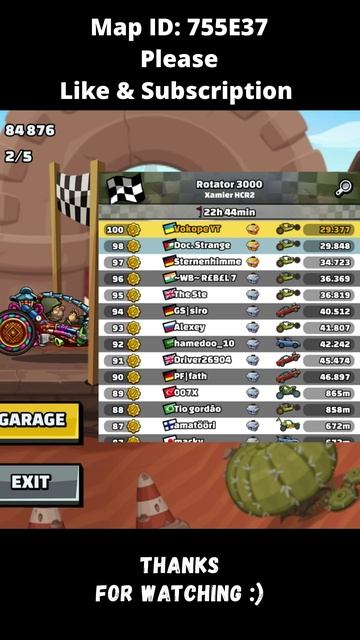 🎧 Is ROTATOR The Best Today? 🎧 (Rotator 3000) - Hill Climb Racing 2 #shorts #hcr2