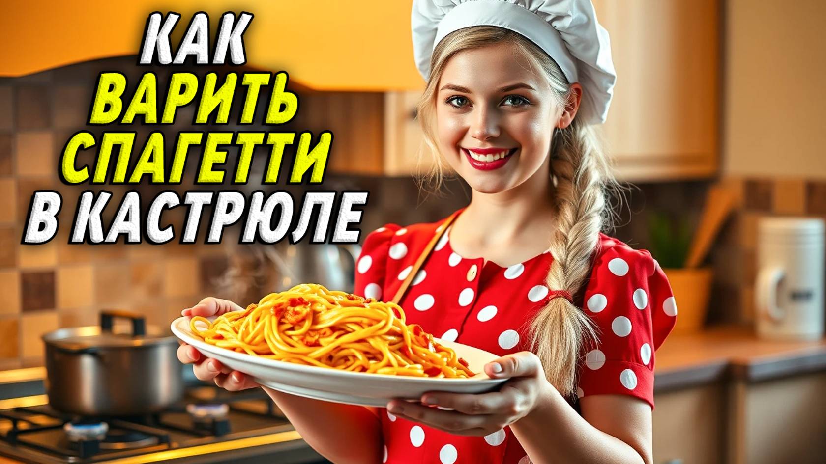 Как варить спагетти в кастрюле