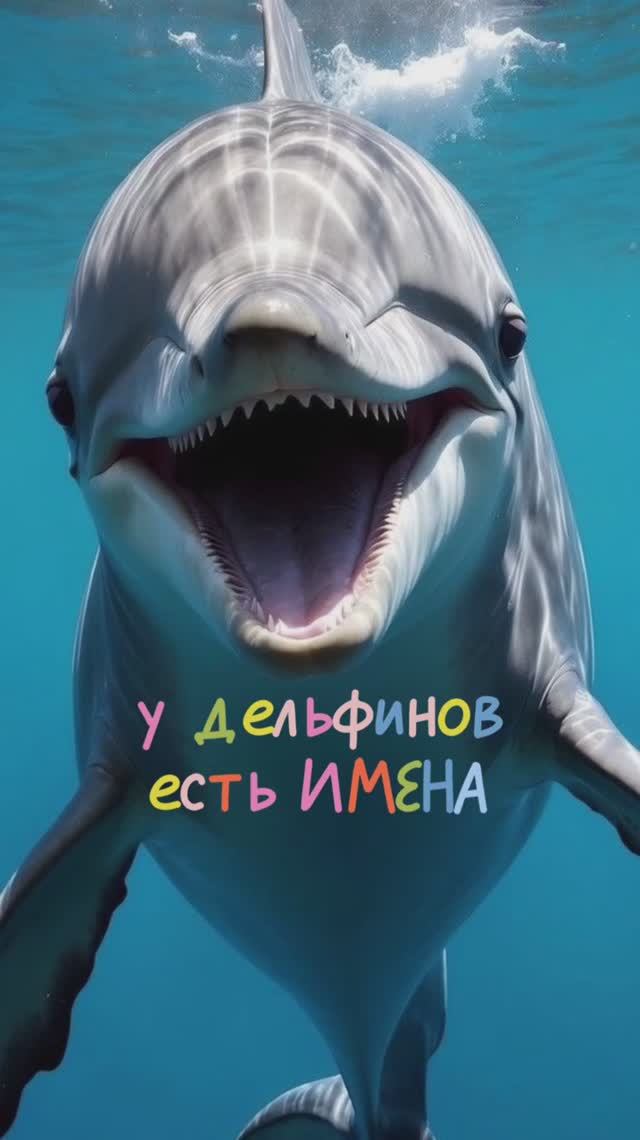 знал этот факт о дельфинах? 🐬