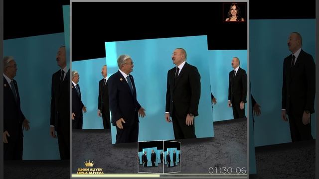 ЛИДЕРЫ ТЮРКСКИХ ГОСУДАРСТВ В ГАБАЛЕ. +6👑🙏🙇❤️❤️❤️🌙🌙🌙✨ #ILHAMALIYEV #LEYLAALIYEVA
