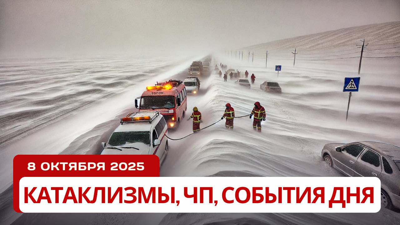 Новости Сегодня 08.10.2025 - ЧП Катаклизмы События Дня Москва Китай Индия США Европа