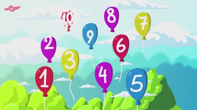 Учим цифры от 1 до 10 | Learn Numbers From 1 To 10 With Lilla The Lamb